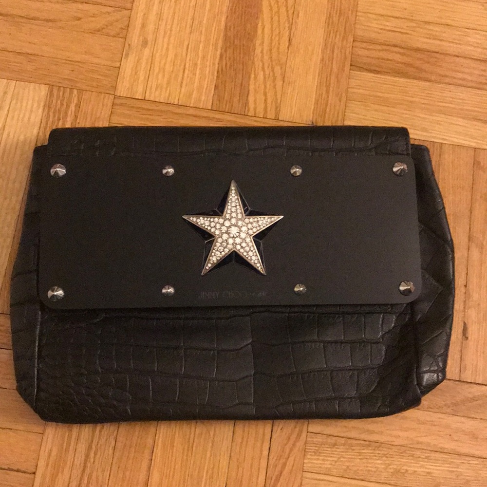 Pre-loved Jimmy Choo by HM back clutch bag